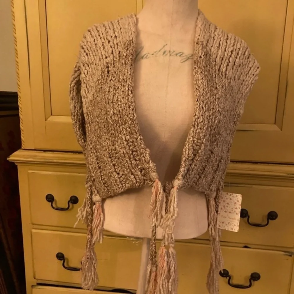 NWT Free people boho sweater vest size XS